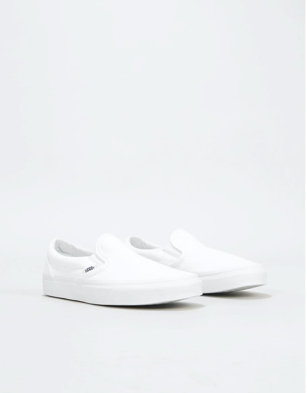 Vans Classic Slip-On Womens Trainers - True White