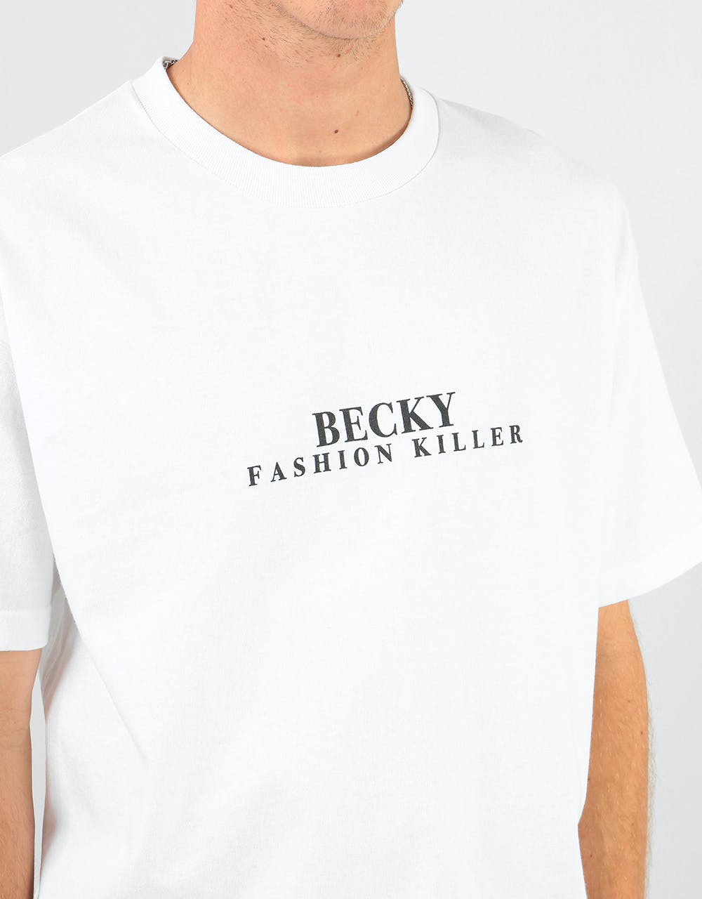 Becky Factory Fashion Killer T-Shirt - White