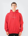 Becky Factory Legs Pullover Hoodie - Red