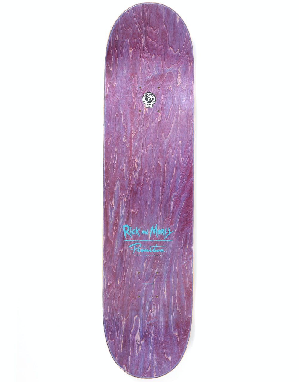 Primitive x Rick & Morty Ribeiro Morty Skateboard Deck - 8"
