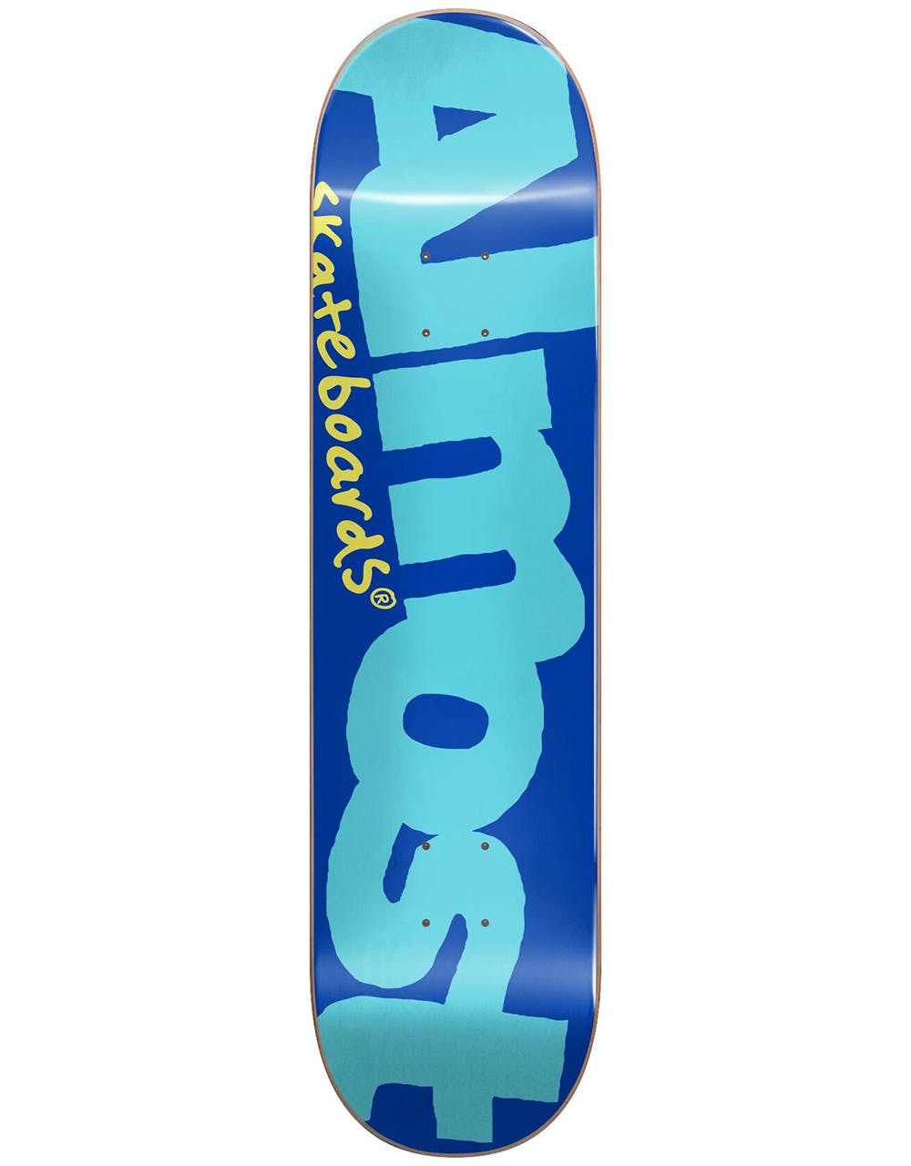 Almost Color Logo Skateboard Deck - 7.5"
