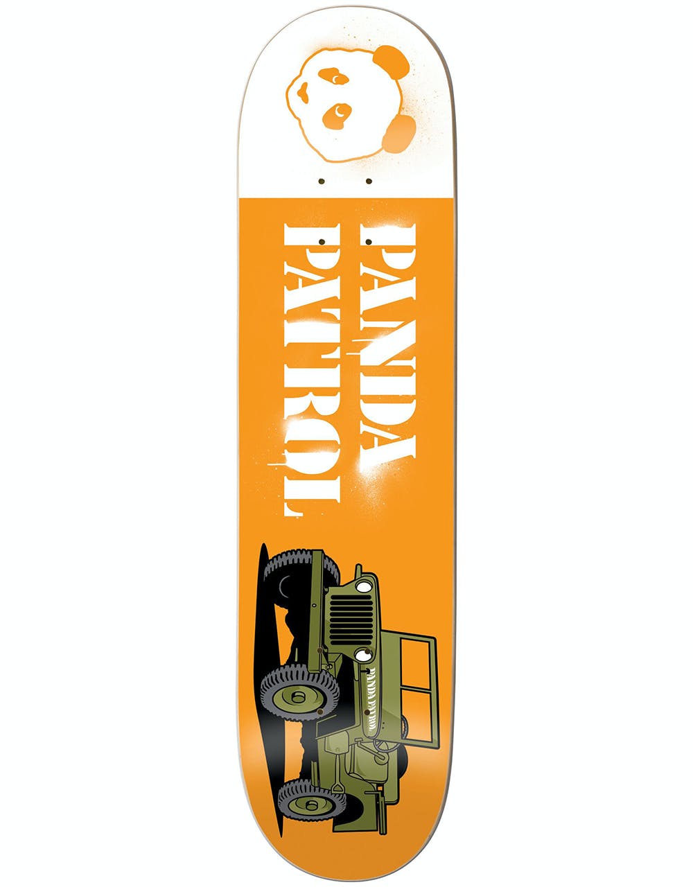 Enjoi Panda Patrol Skateboard Deck - 8"