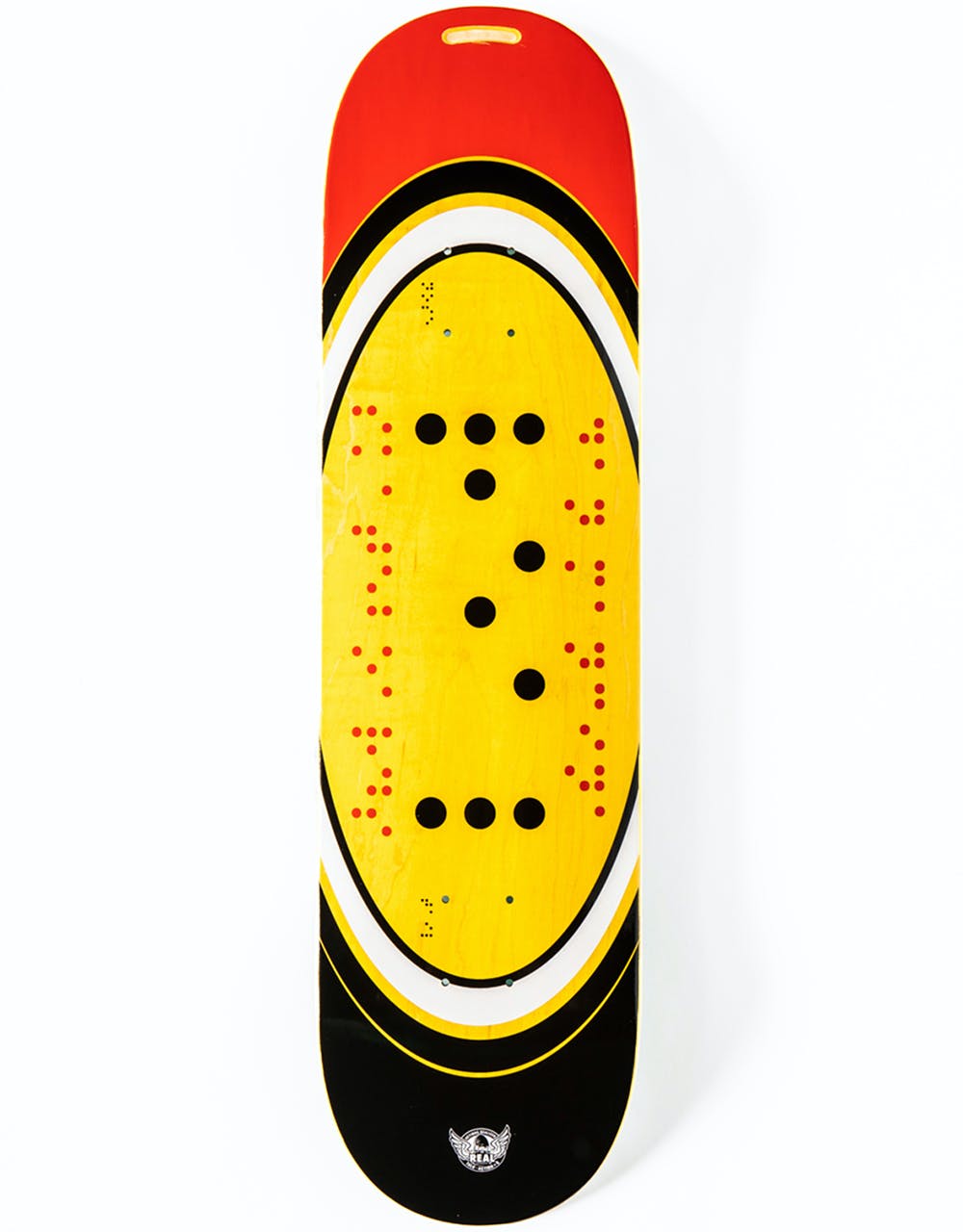 Real Mancina x Actions REALized Braile Skateboard Deck - 8.25"