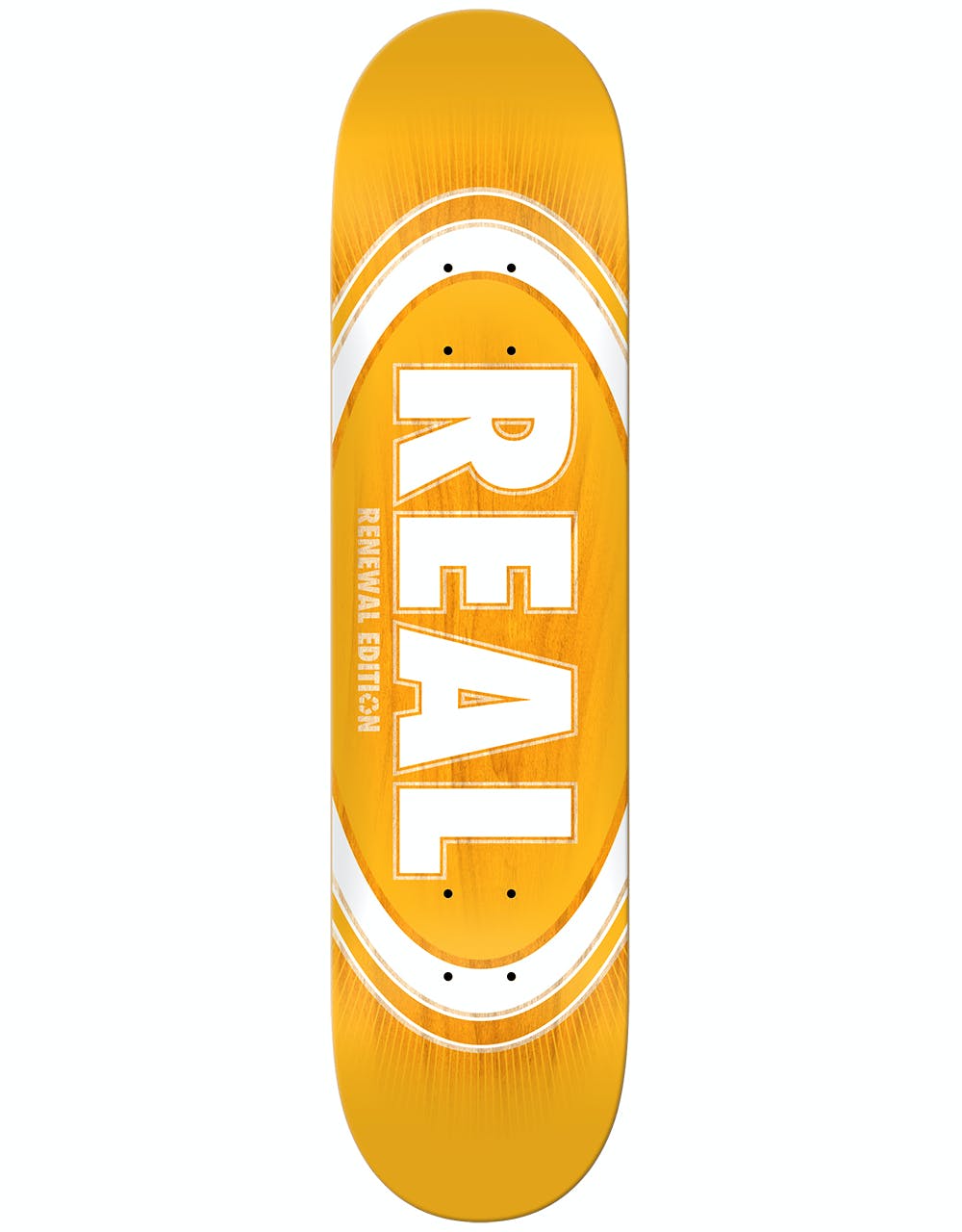 Real Oval Burst Fade Skateboard Deck - 8.06"