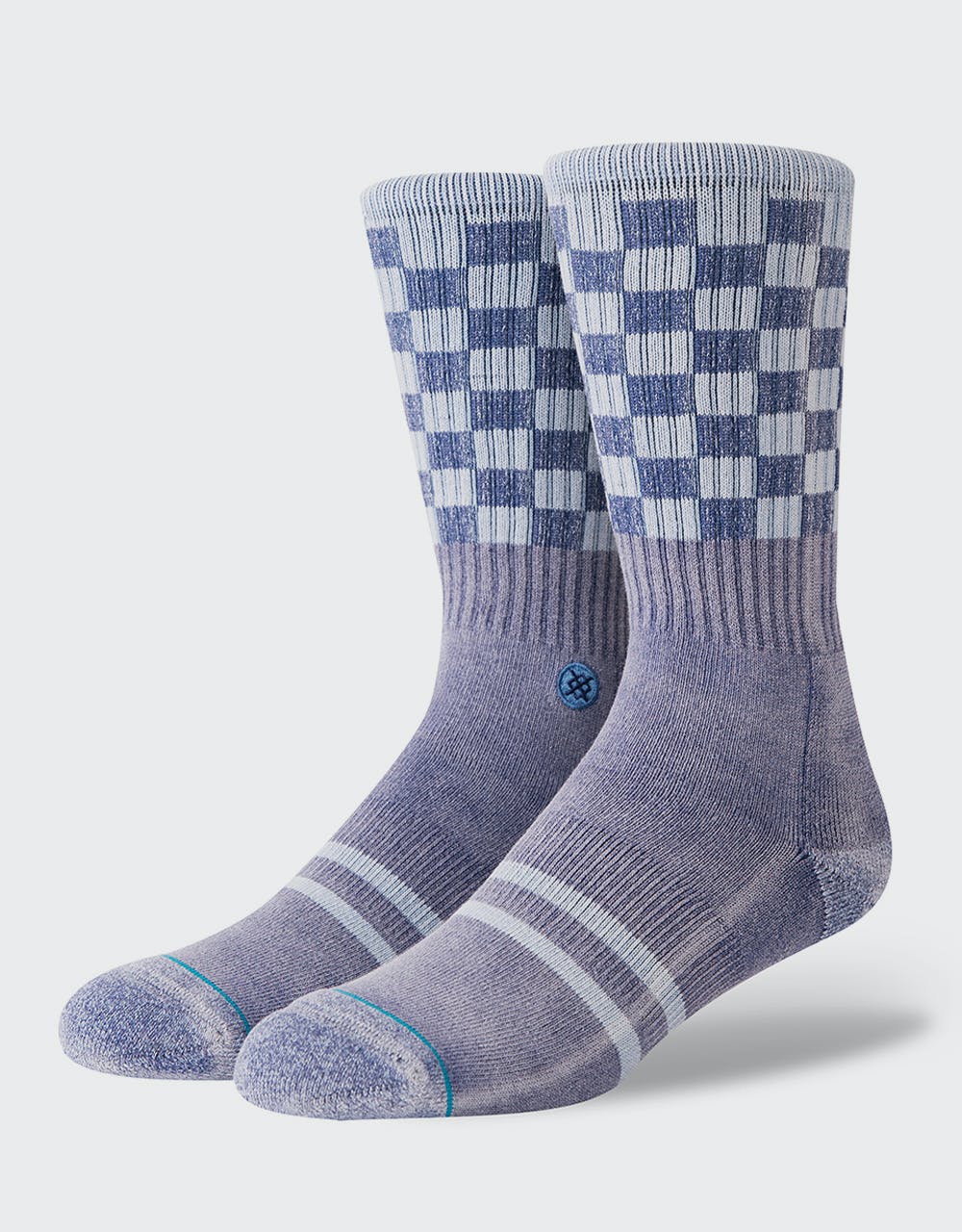 Stance Classic Crew Check Me Out Socks - Blue