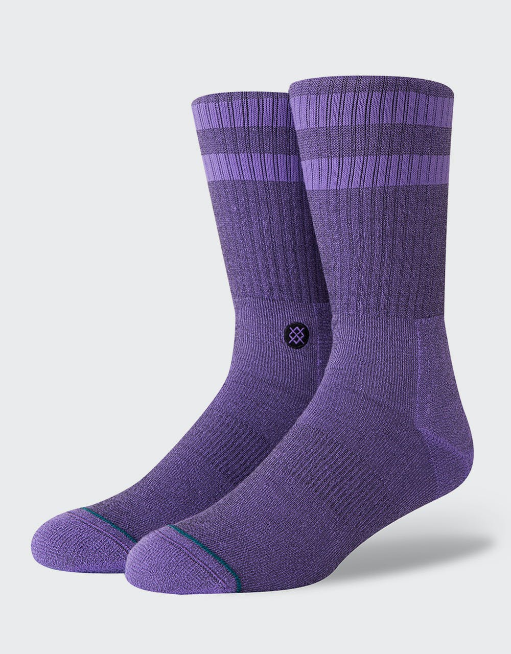 Stance Classic Crew Joven Socks - Neon Purple