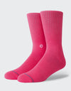 Stance Classic Crew Icon Socks - Pink