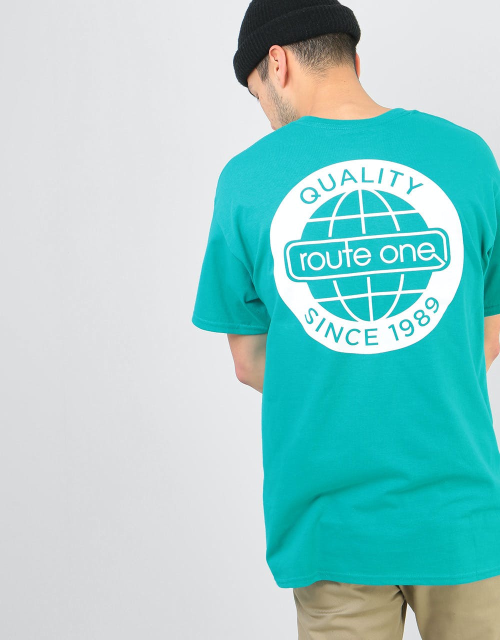 Route One Protection T-Shirt - Jade Dome
