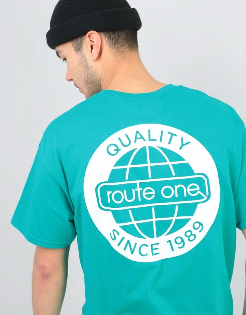 Route One Protection T-Shirt - Jade Dome