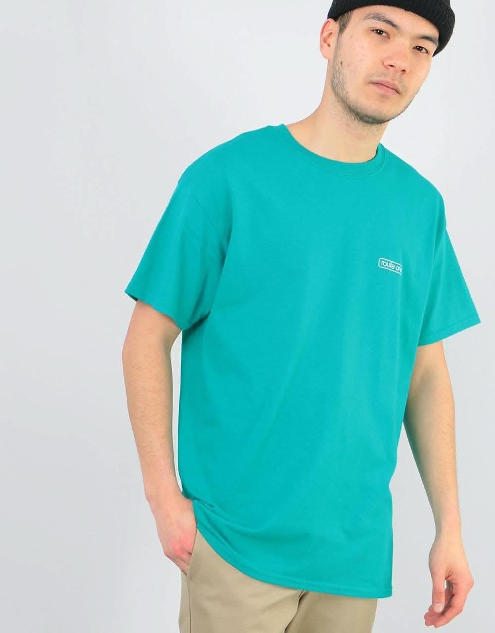 Route One Protection T-Shirt - Jade Dome