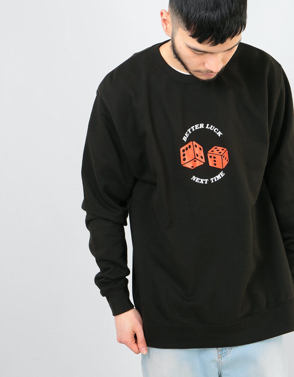 Route One Better Luck Next Time Sweatshirt - Black