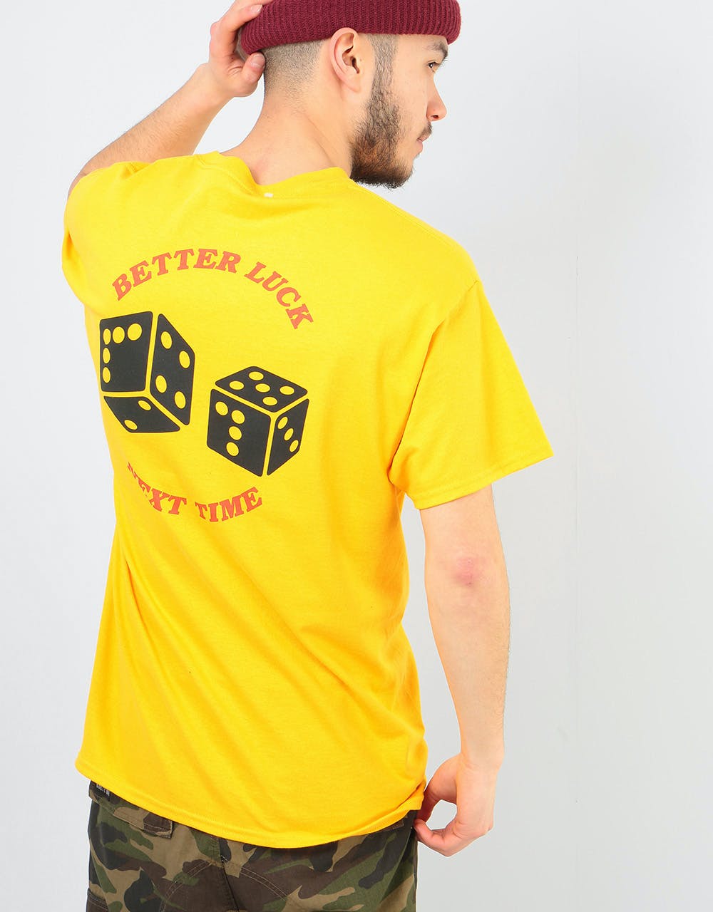 Route One Better Luck Next Time T-Shirt - Gold