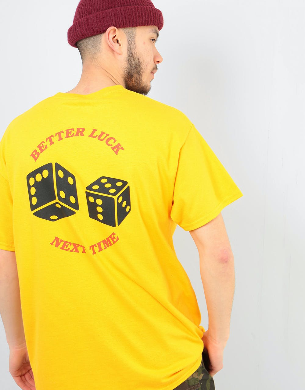 Route One Better Luck Next Time T-Shirt - Gold