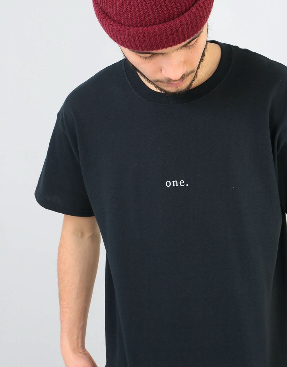 Route One Peonies II T-Shirt - Black