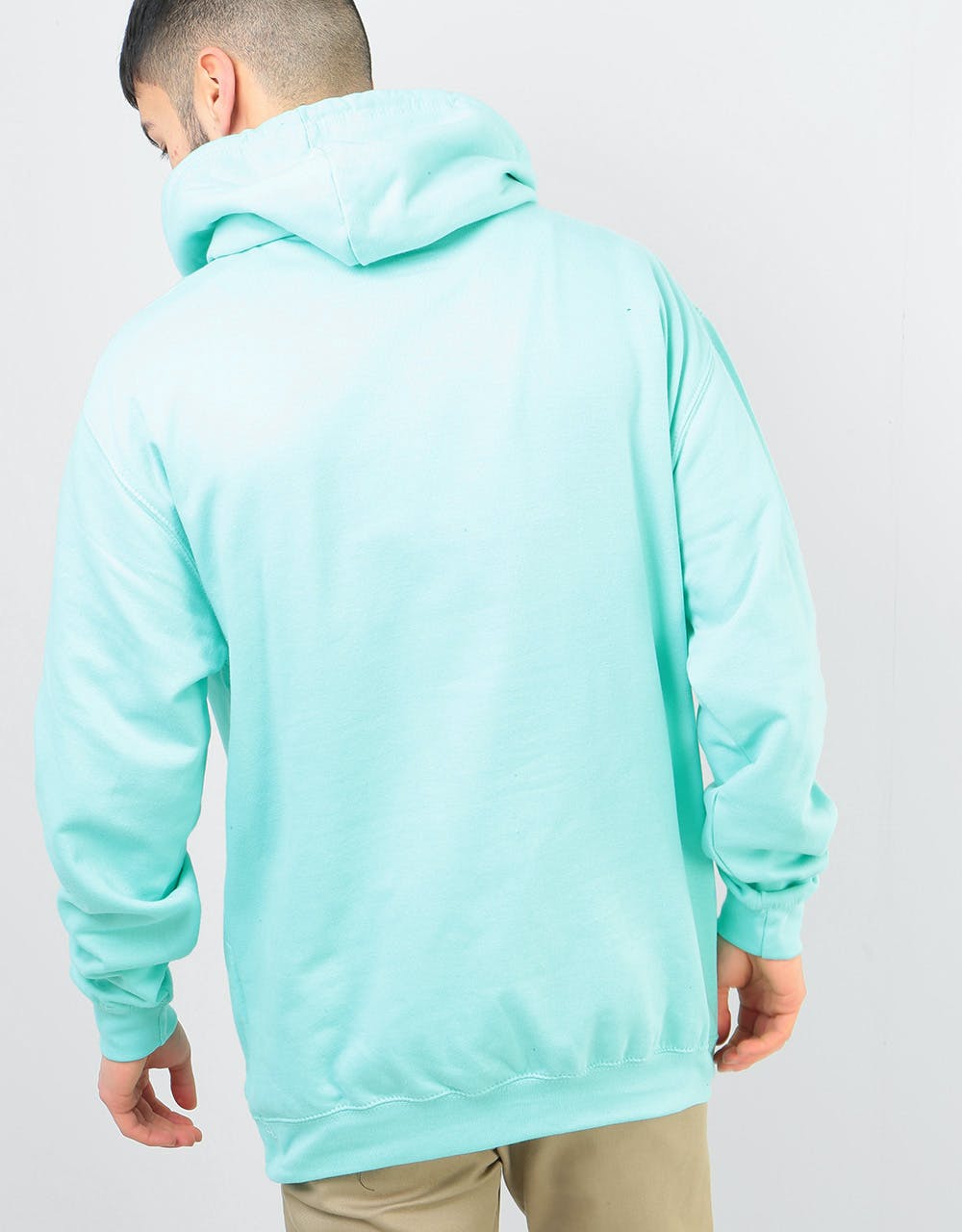 Route One Peonies OG Pullover Hoodie - Peppermint