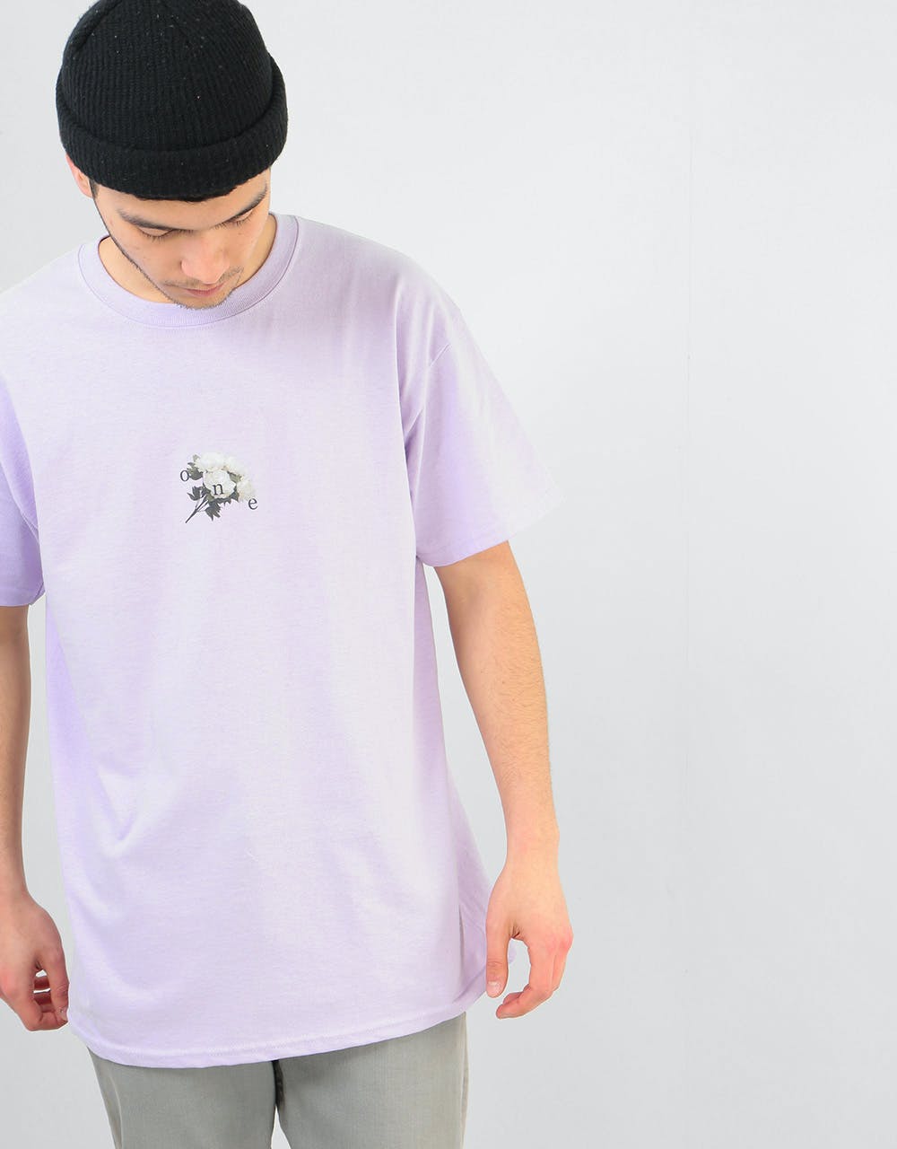 Route One Peonies OG T-Shirt - Orchid