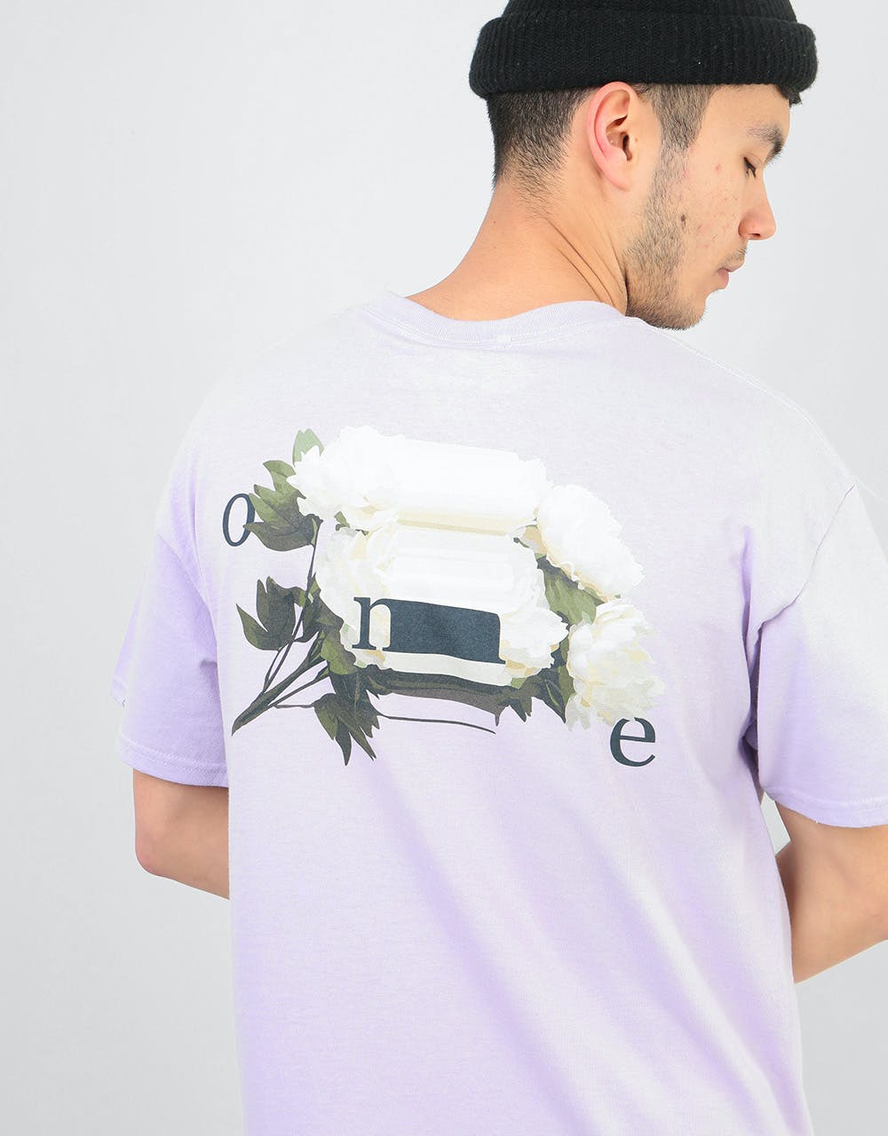 Route One Peonies OG T-Shirt - Orchid