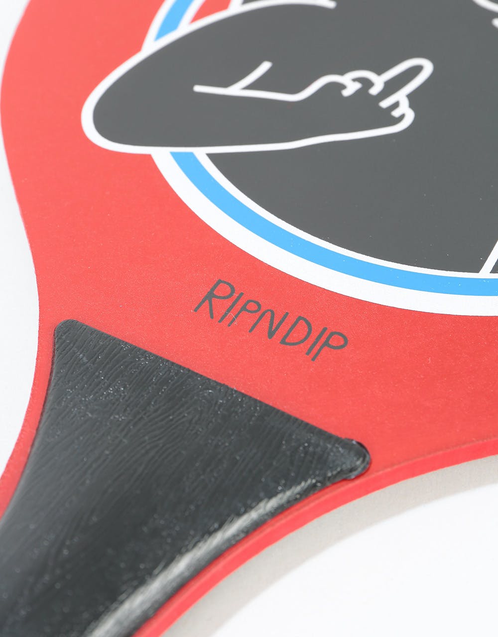 RIPNDIP Paddle Up Paddle Ball Set - Blue/Red
