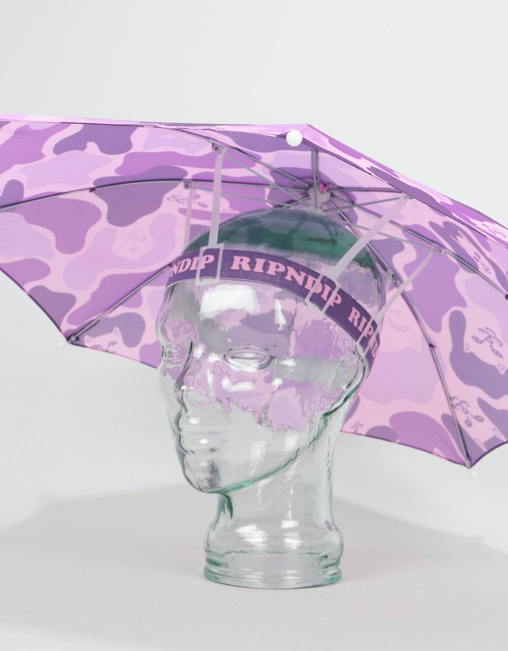 RIPNDIP Real Shadey Umbrella Hat - Purple Camo