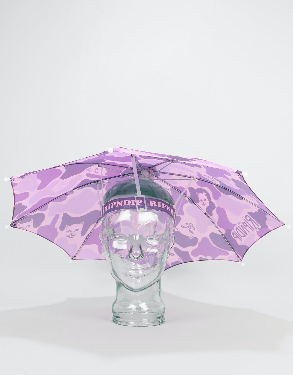 RIPNDIP Real Shadey Umbrella Hat - Purple Camo
