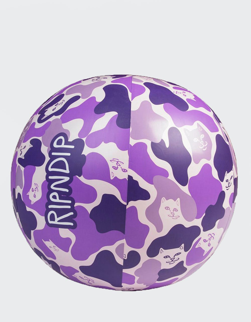 RIPNDIP Beach Bum Beach Ball - Purple Camo