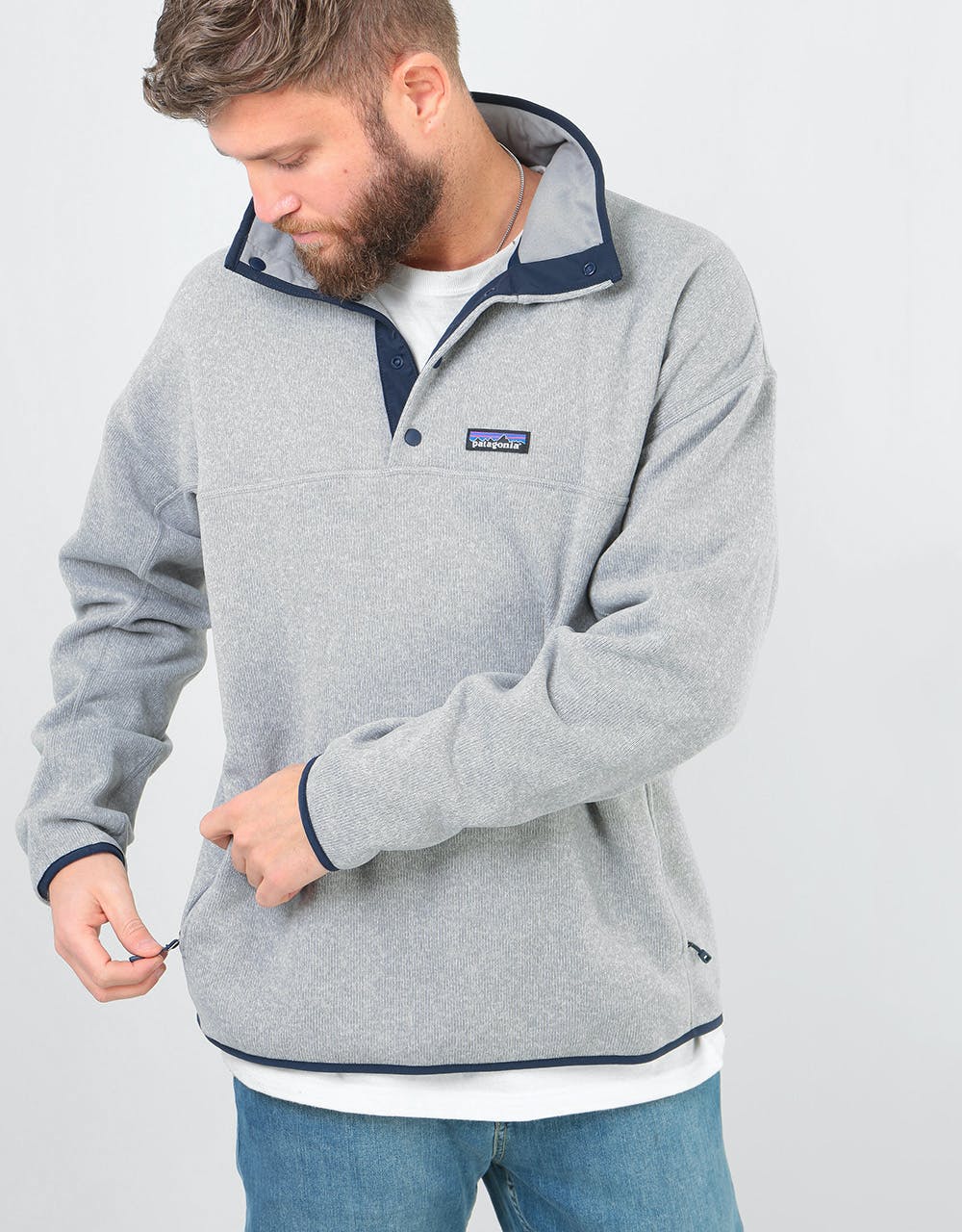 Patagonia Lightweight Better Sweater® Marsupial P/O - Feather Grey