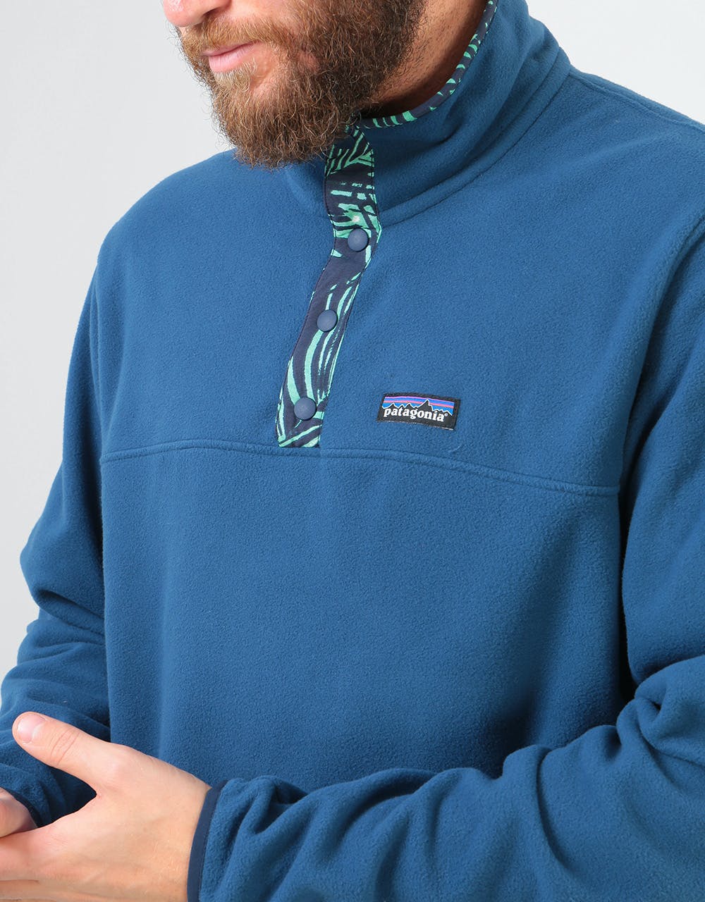Patagonia Micro D® Snap-T® P/O - Stone Blue