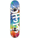 Cliché Handwritten Tie Dye Complete Skateboard - 7.75"