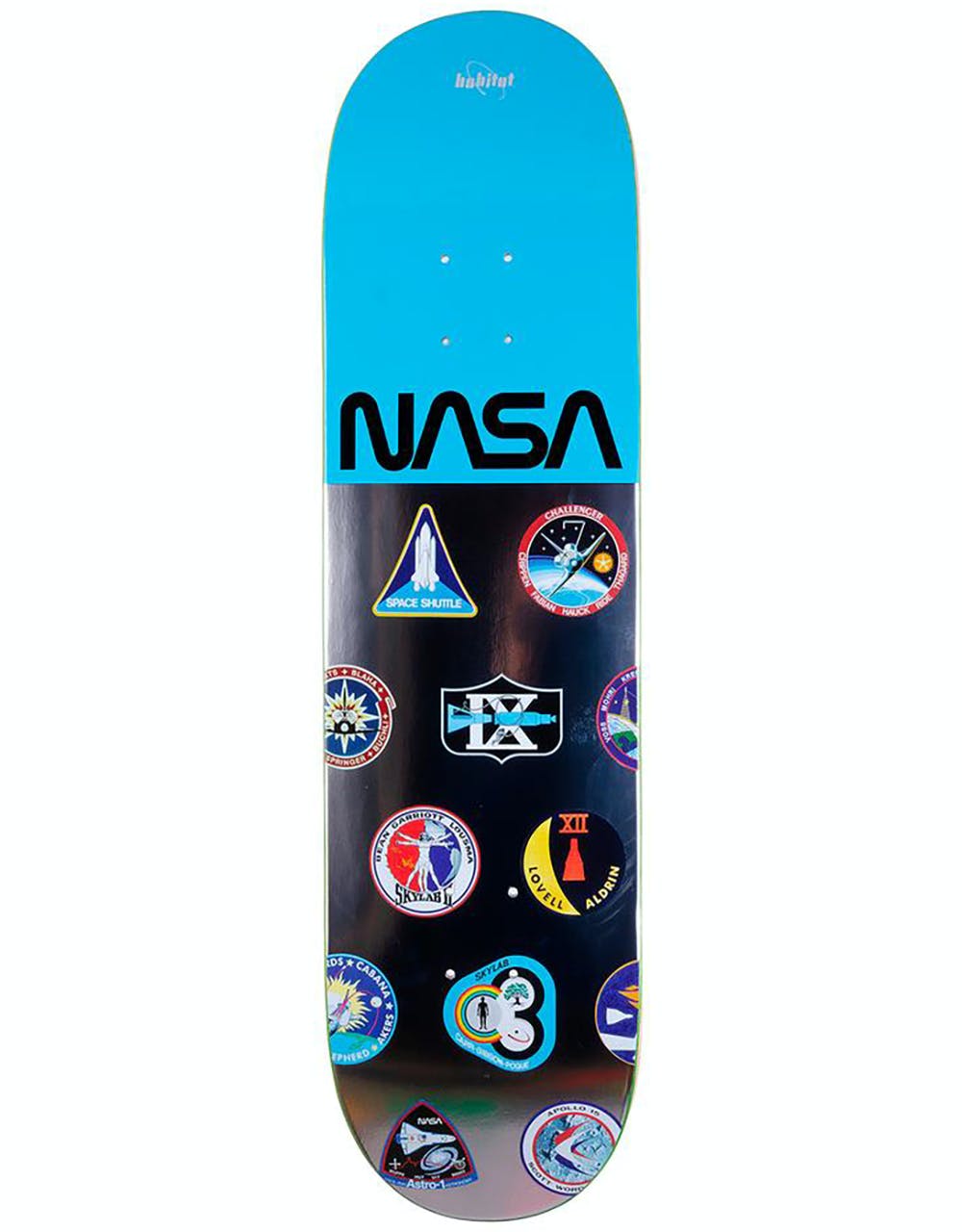 Habitat x NASA Logo Array Skateboard Deck - 8.25"