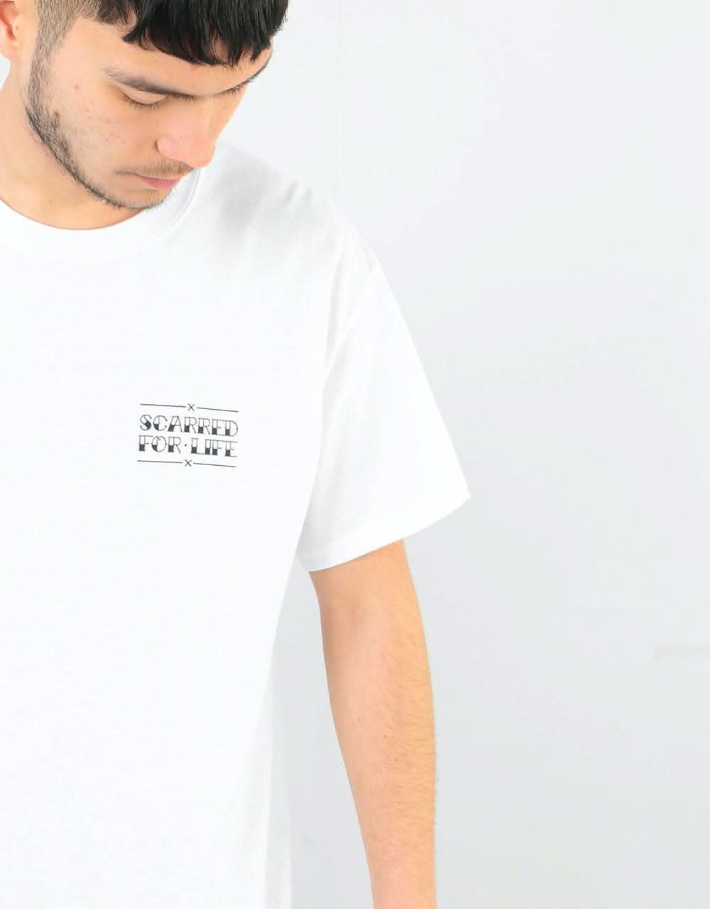 Scarred For Life Chief T-Shirt - White