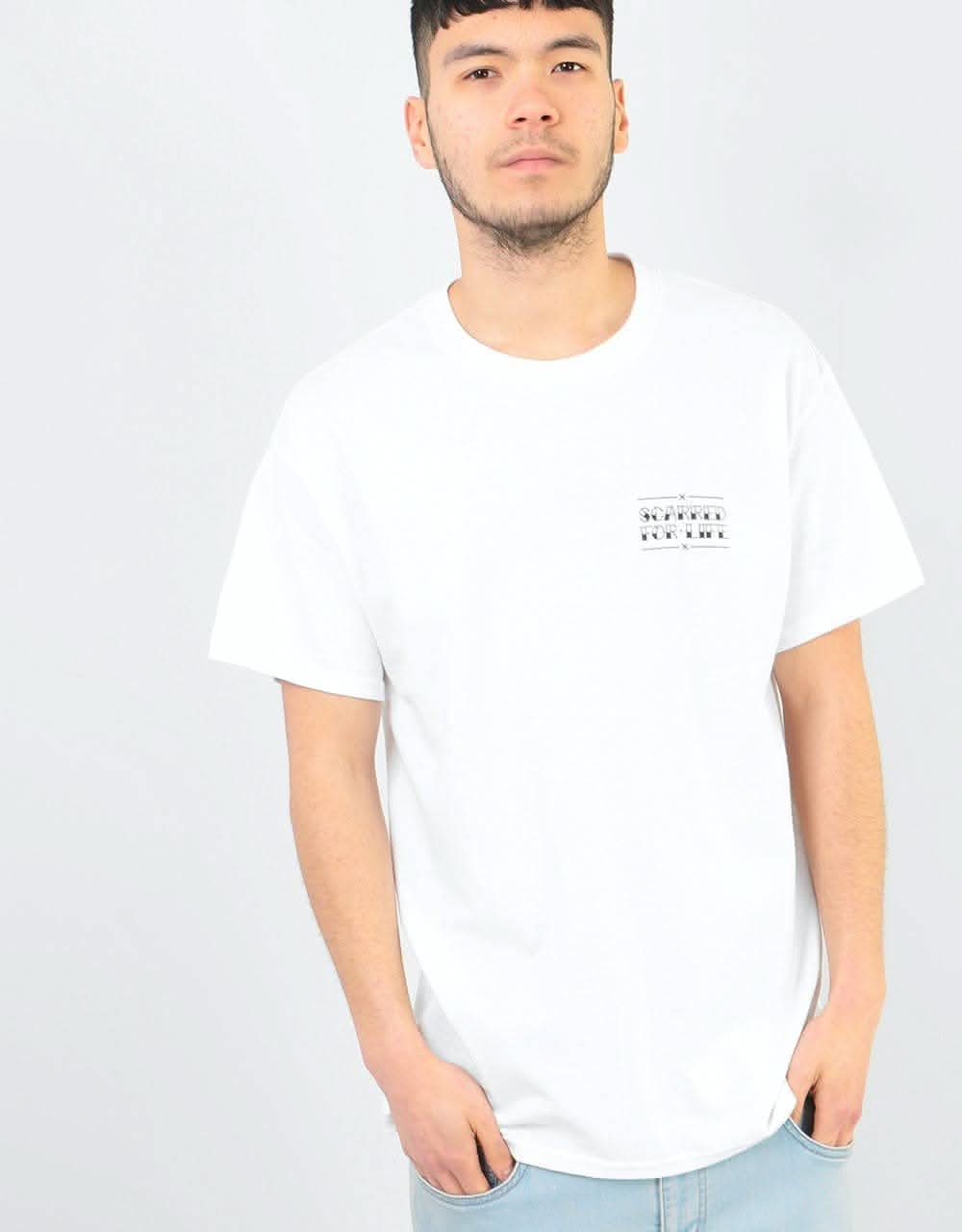 Scarred For Life Chief T-Shirt - White