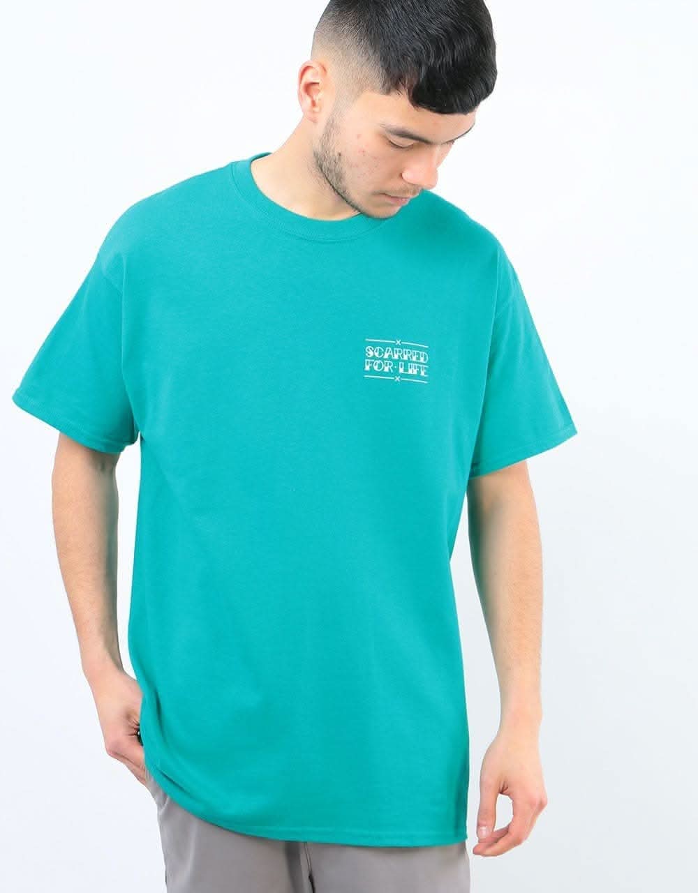 Scarred For Life Ocean Nymph T-Shirt - Jade