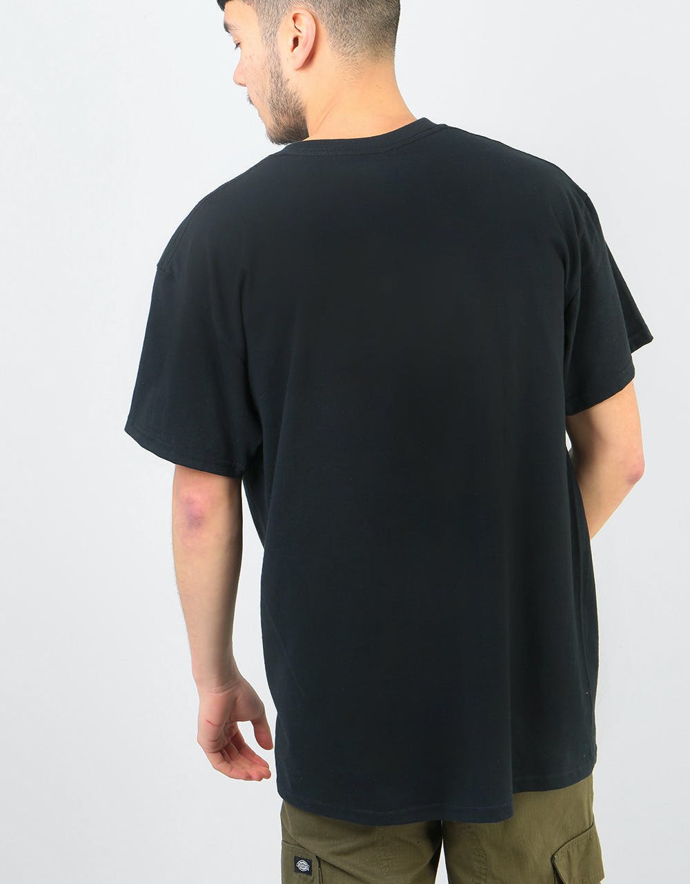 Colourblind Stacked T-Shirt - Black