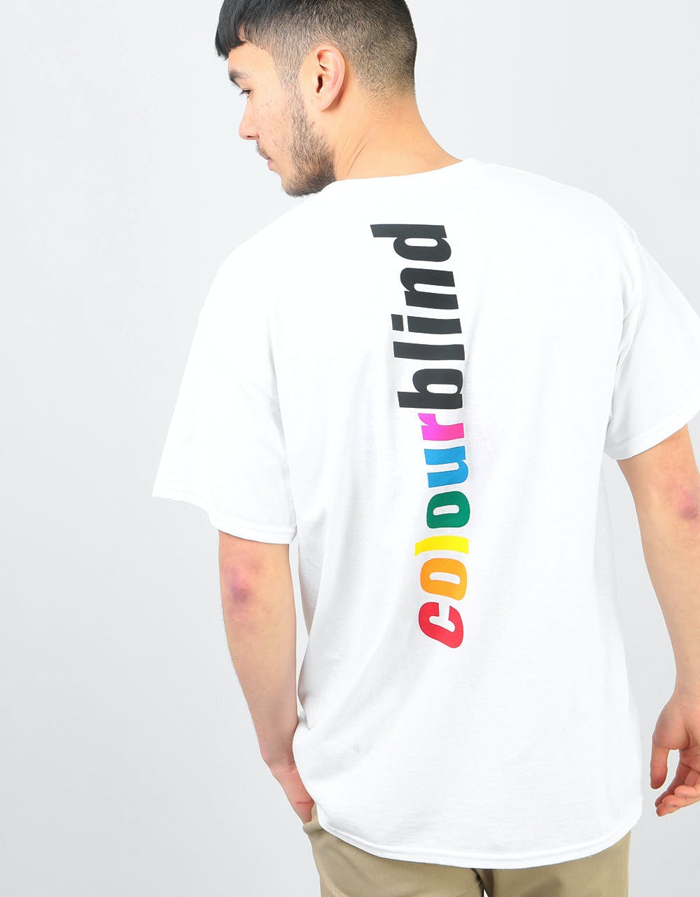 Colourblind Spinal T-Shirt - White