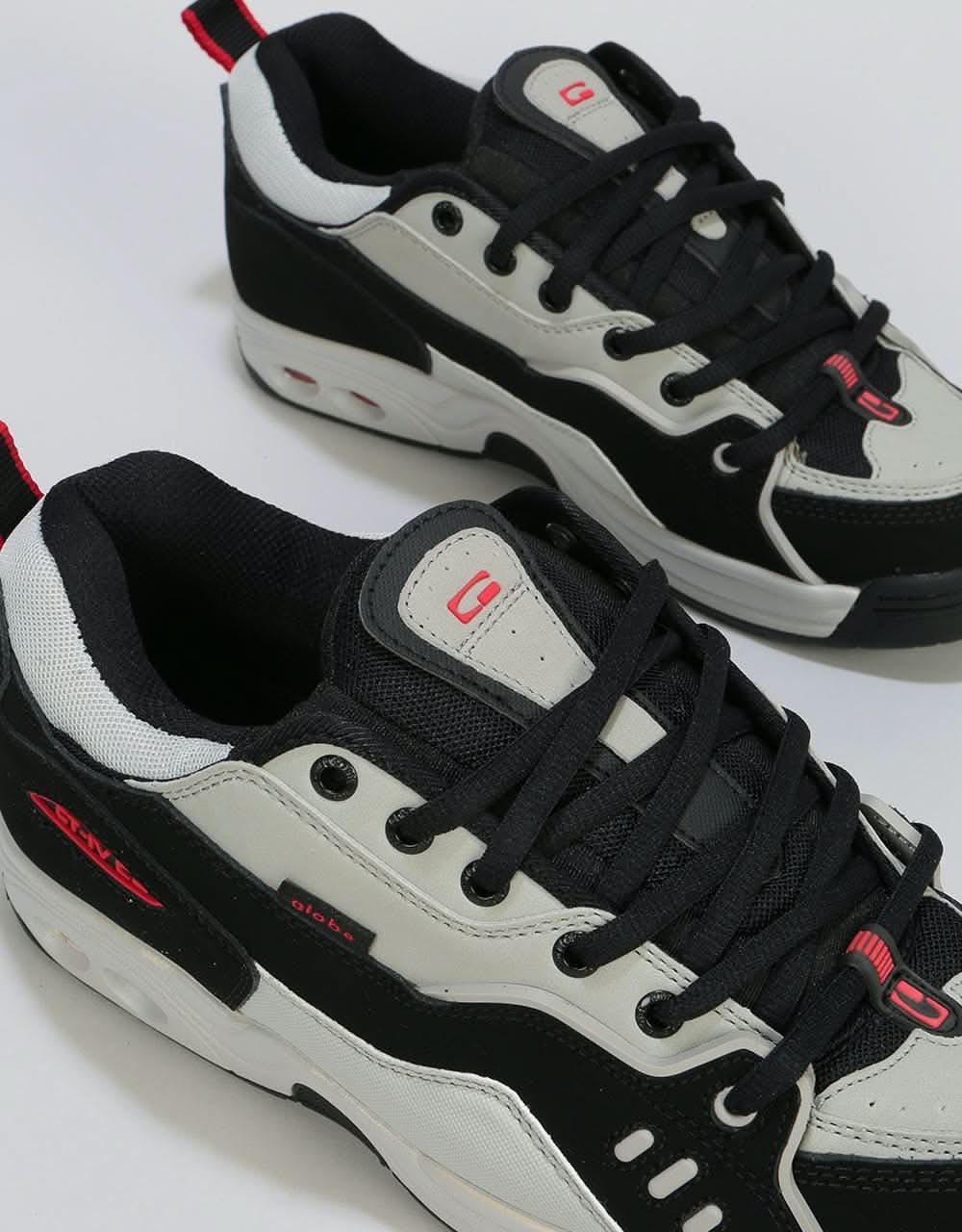 Globe CT IV Classic Skate Shoes - Silver/Grey/Black
