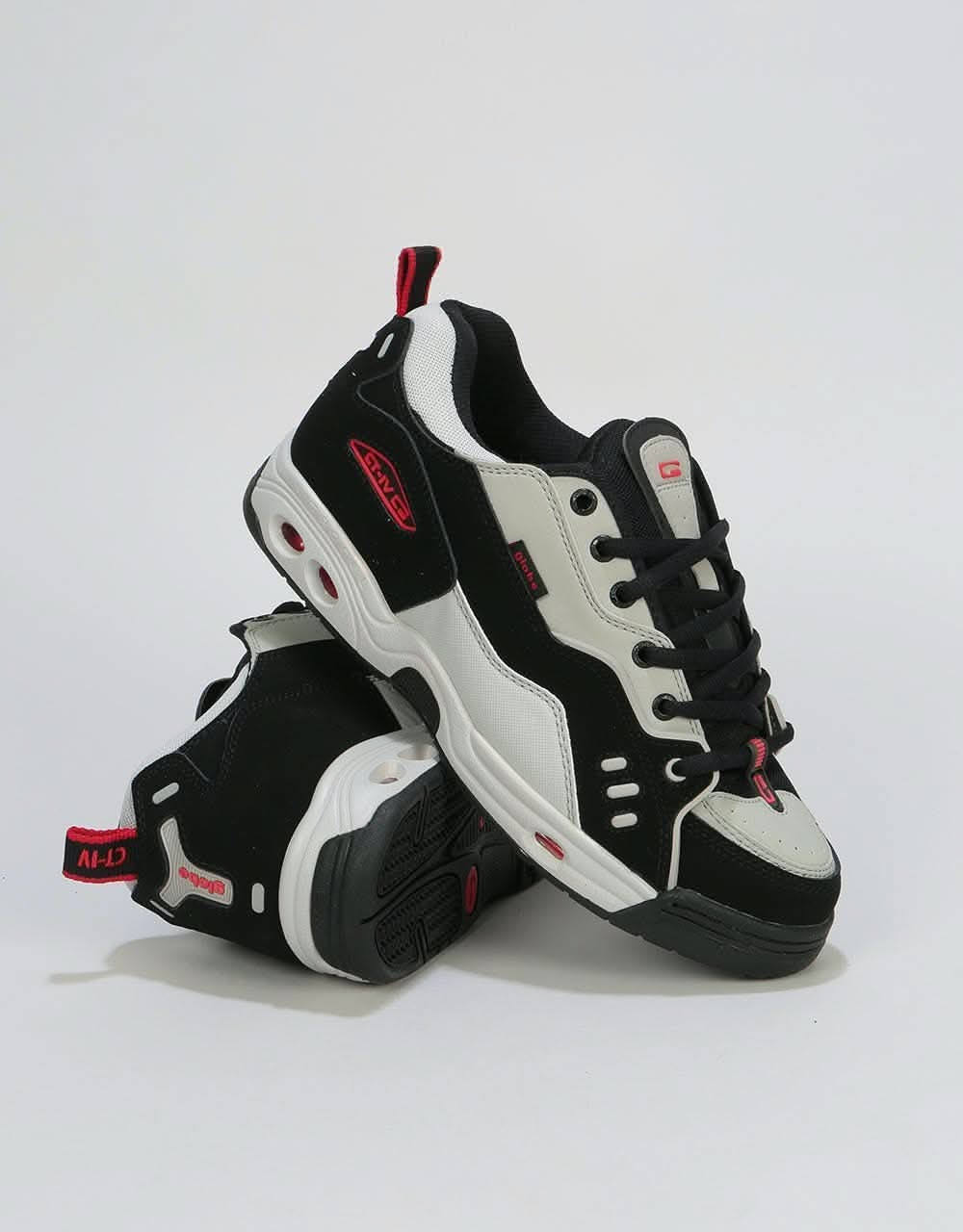 Globe CT IV Classic Skate Shoes - Silver/Grey/Black