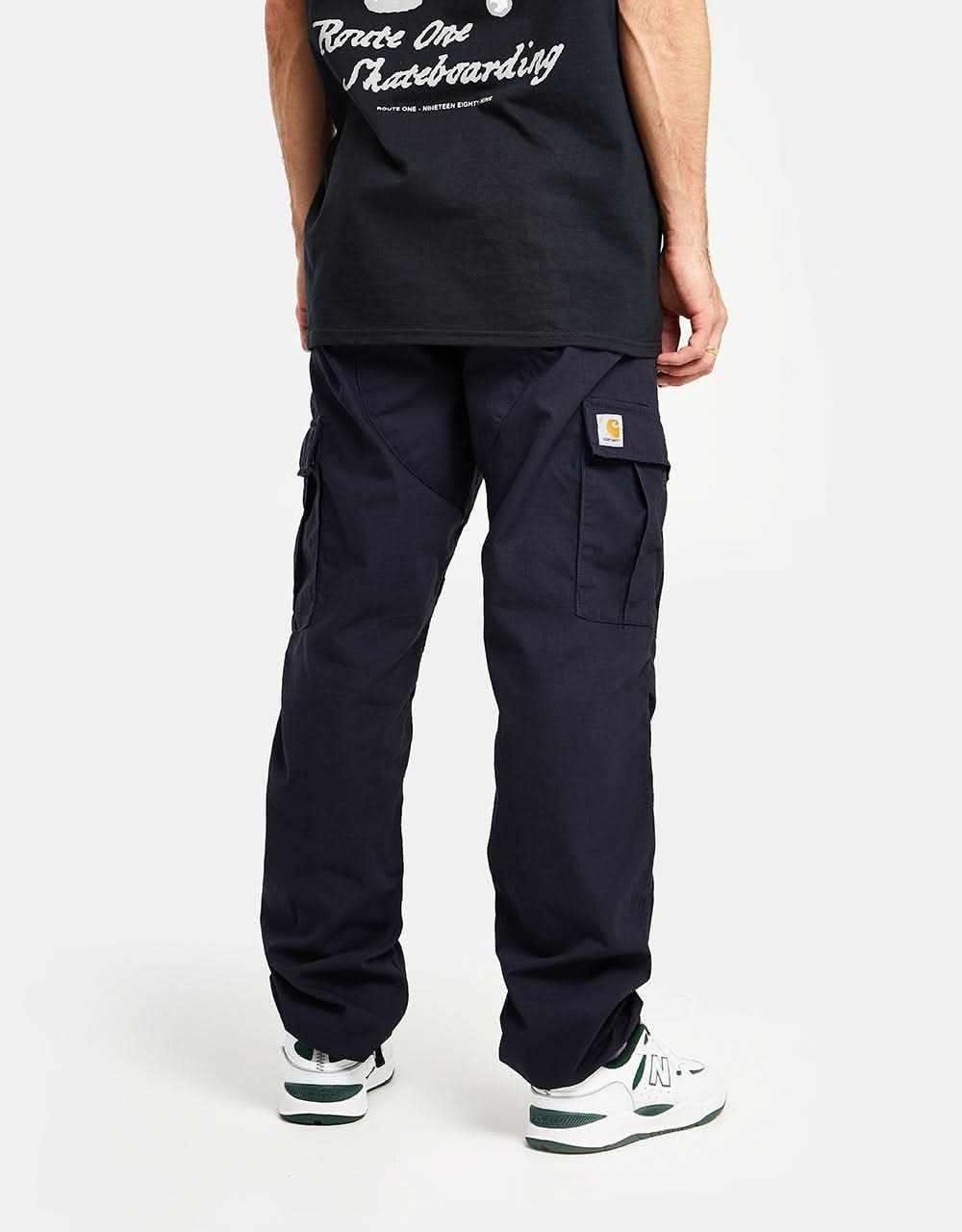 Carhartt WIP Aviation Pant - Dark Navy (Rinsed)