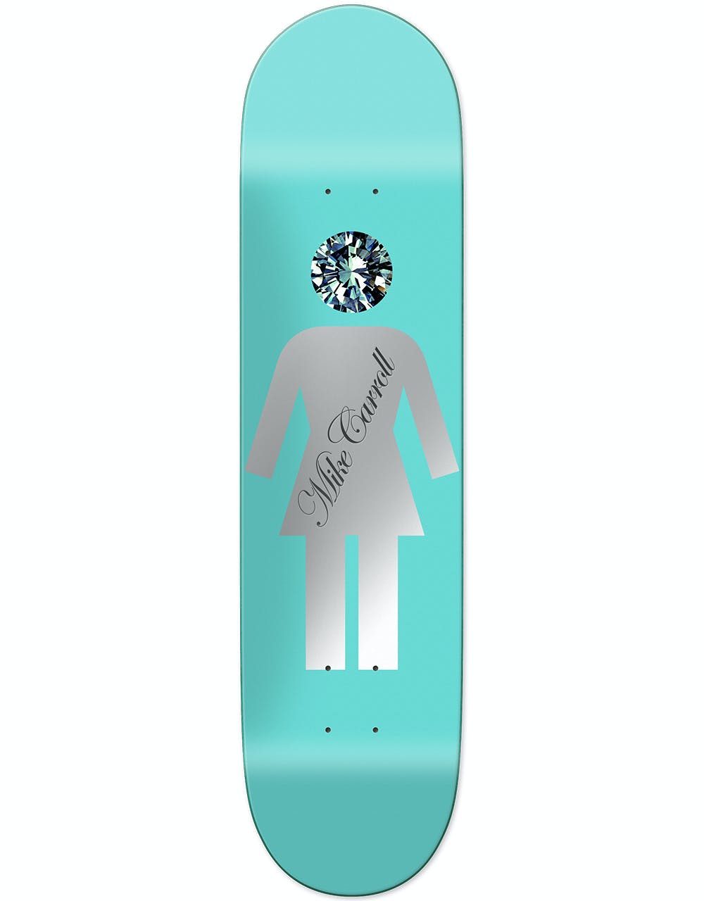 Girl x Diamond Carroll Skateboard Deck - 8"