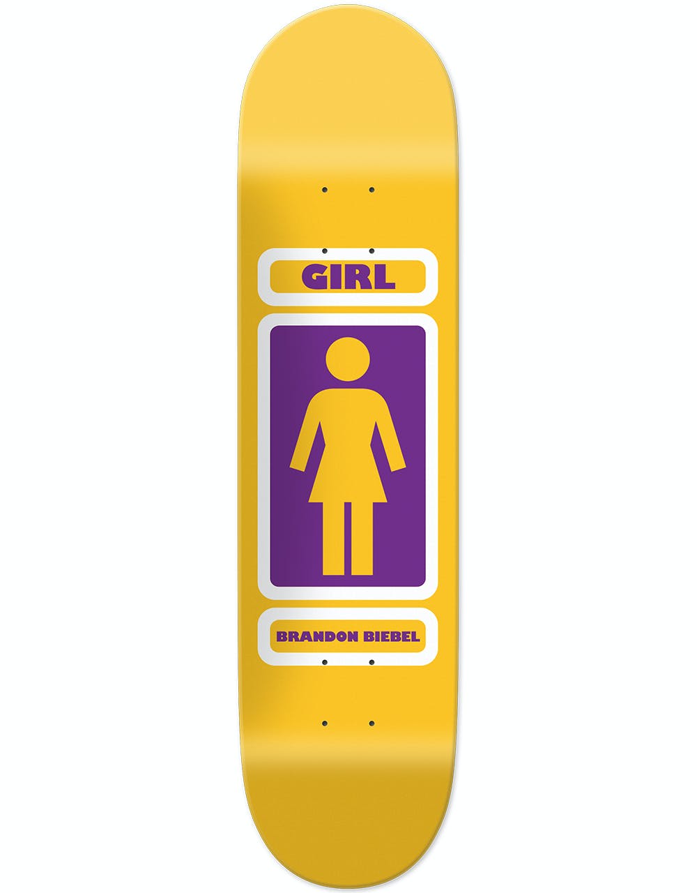 Girl Biebel '93 Til Skateboard Deck - 8"