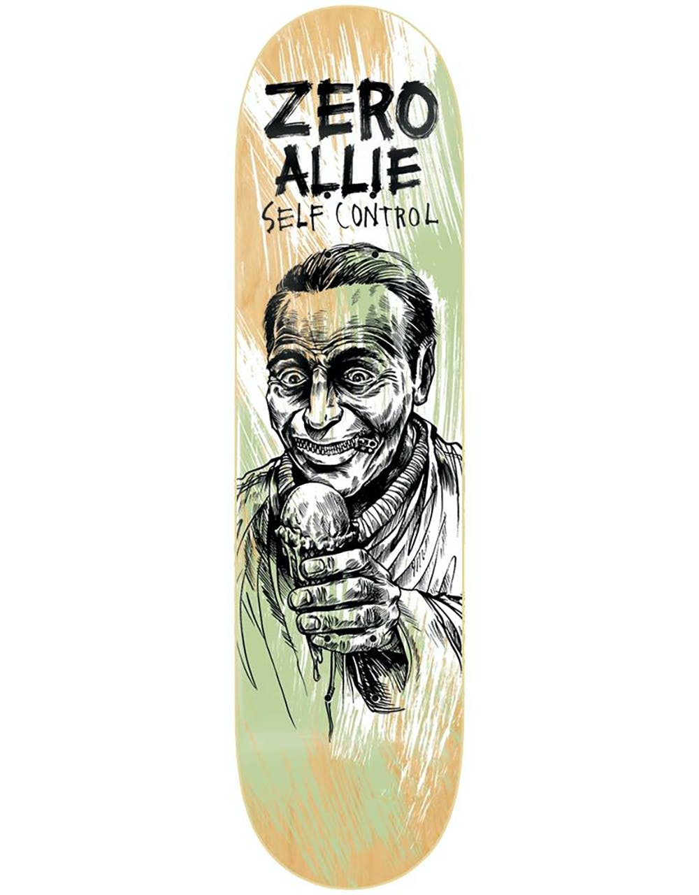 Zero Allie Self Control Skateboard Deck - 8.5"