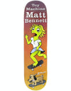 Toy Machine Bennett Valentines Skateboard Deck - 8.5"