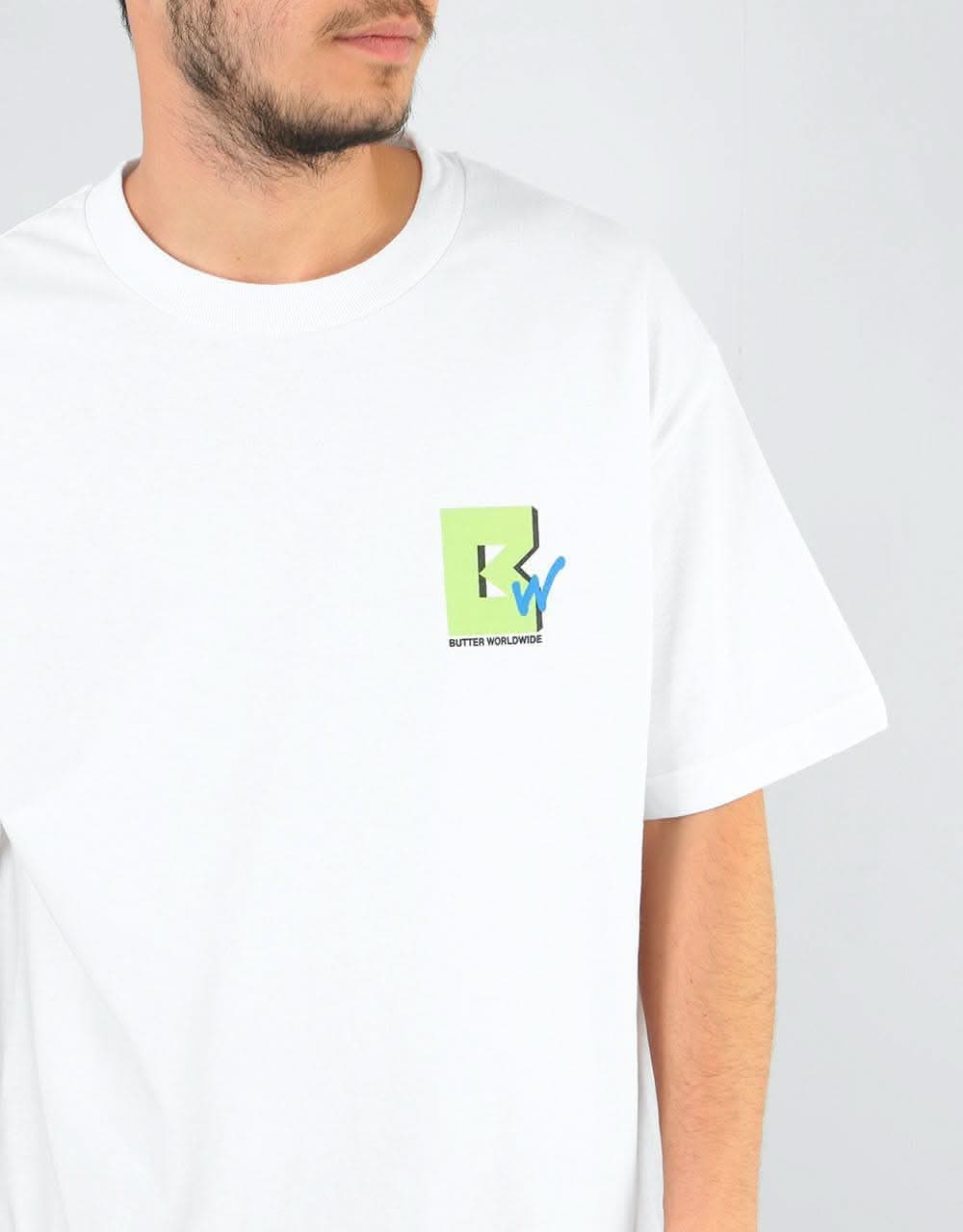 Butter Goods TV T-Shirt - White