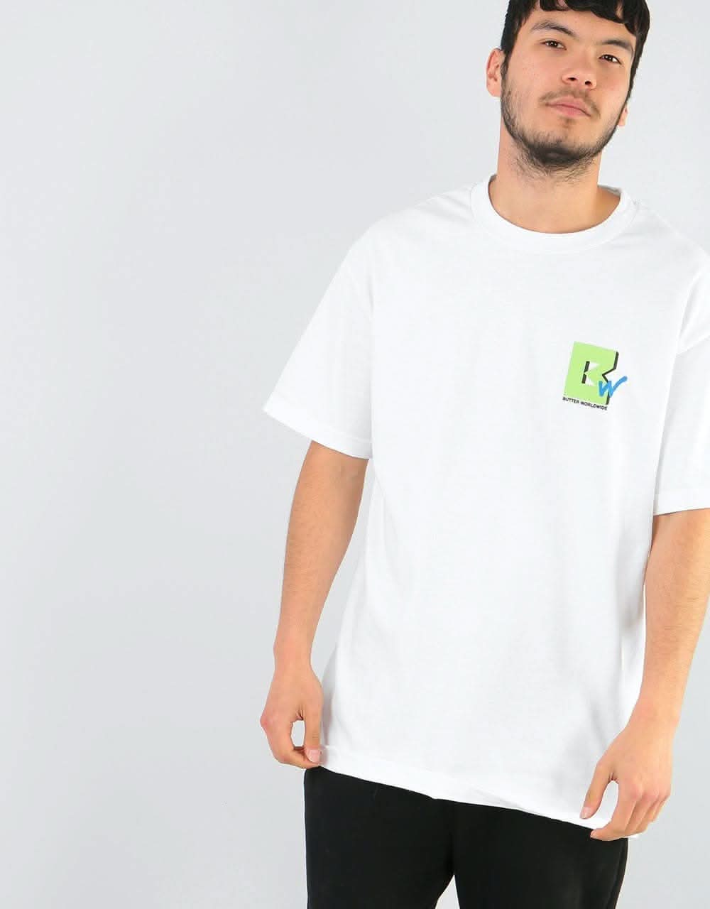Butter Goods TV T-Shirt - White
