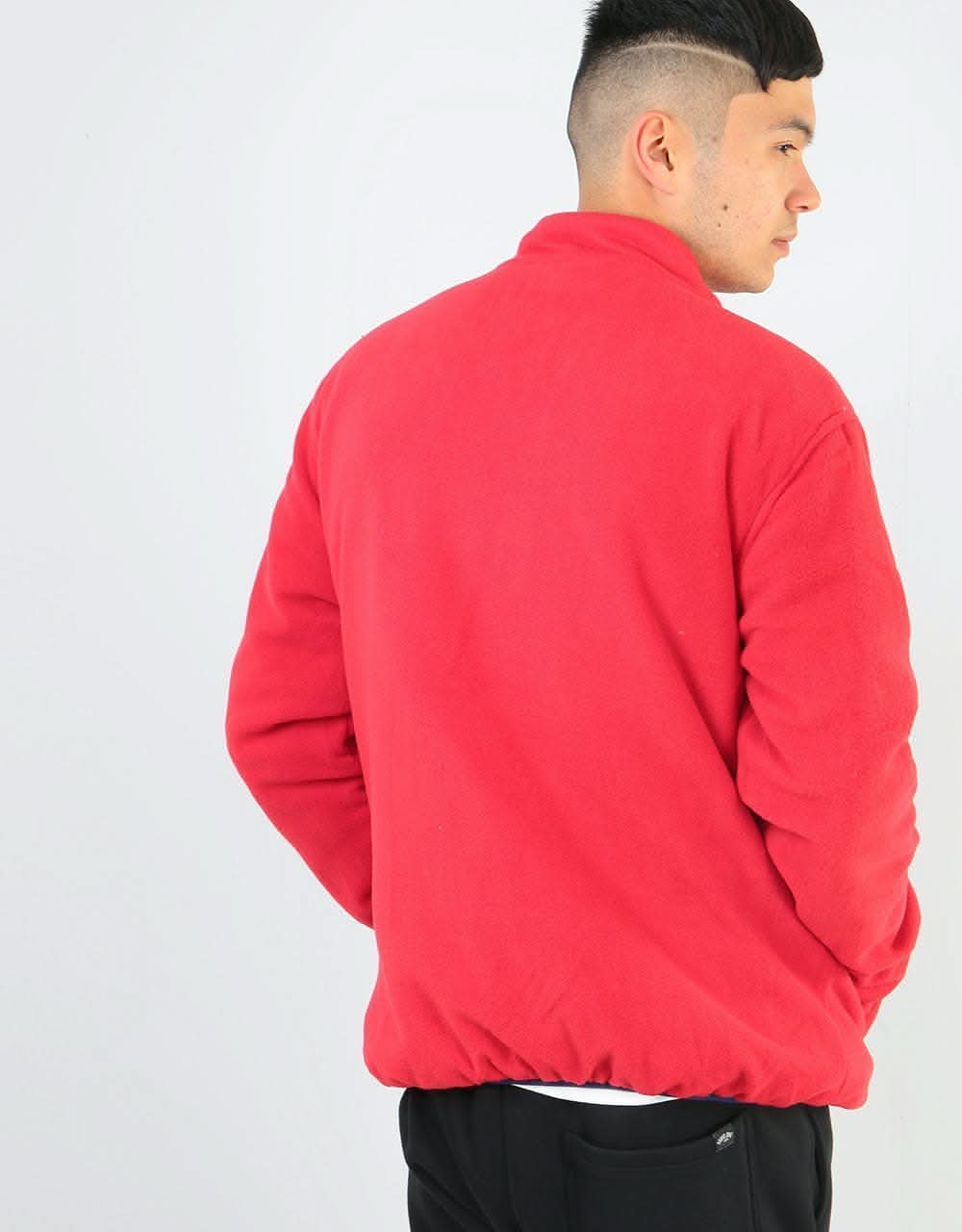 Butter Goods Artic Reversible Puffer Jacket - Black/Navy/Red