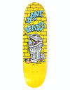 Polar Brady Trash Can Skateboard Deck - FOOTBALL Shape 8.75"