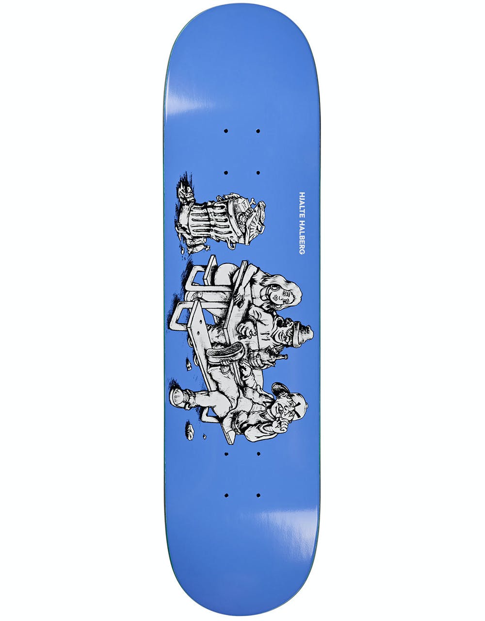 Polar Halberg Picknick Skateboard Deck - 8"