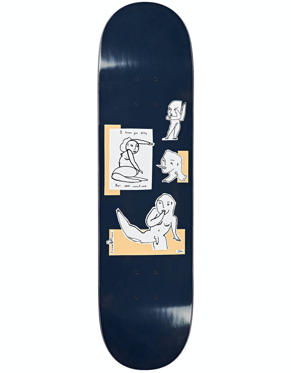Polar Dirty Boys Skateboard Deck - 8.25"