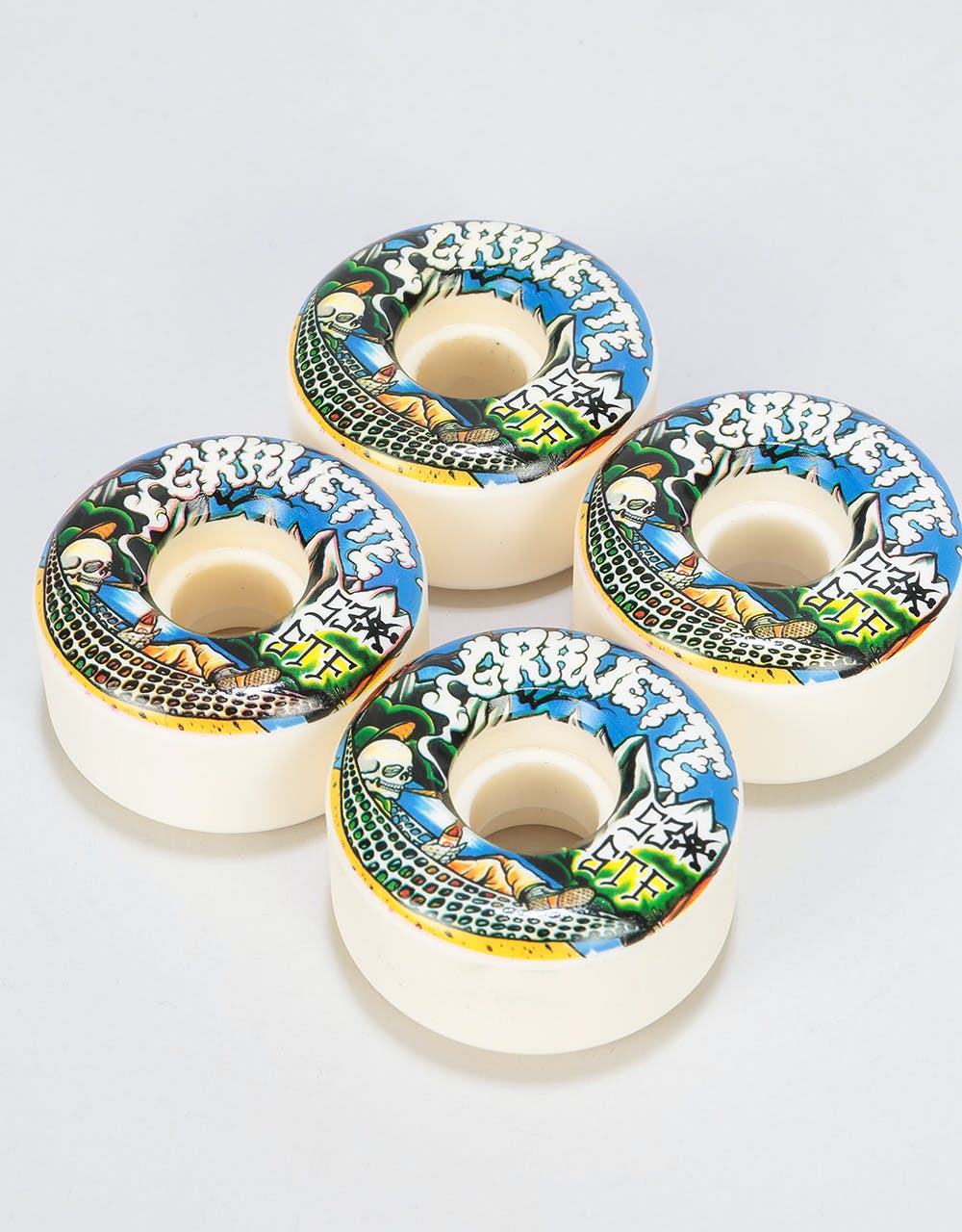 Bones Gravette Outdoorsman V2 STF Skateboard Wheel - 53mm