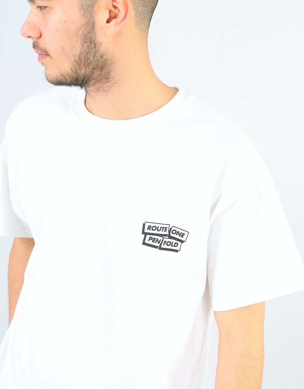 Route One x Mr. Penfold Tear Down T-Shirt - White