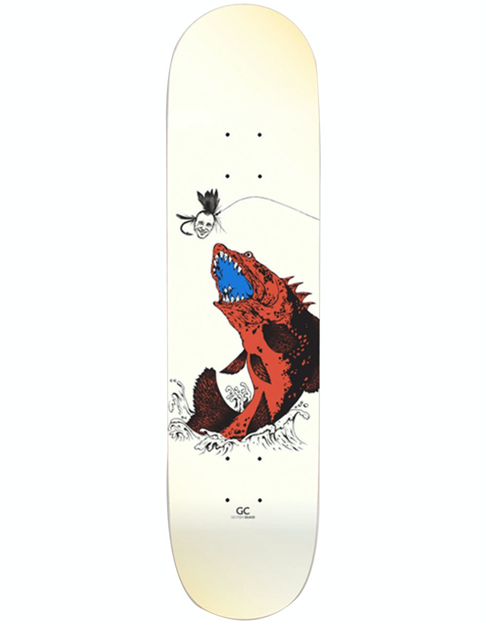 Quasi Crockett Go Fish Skateboard Deck - 8.375"